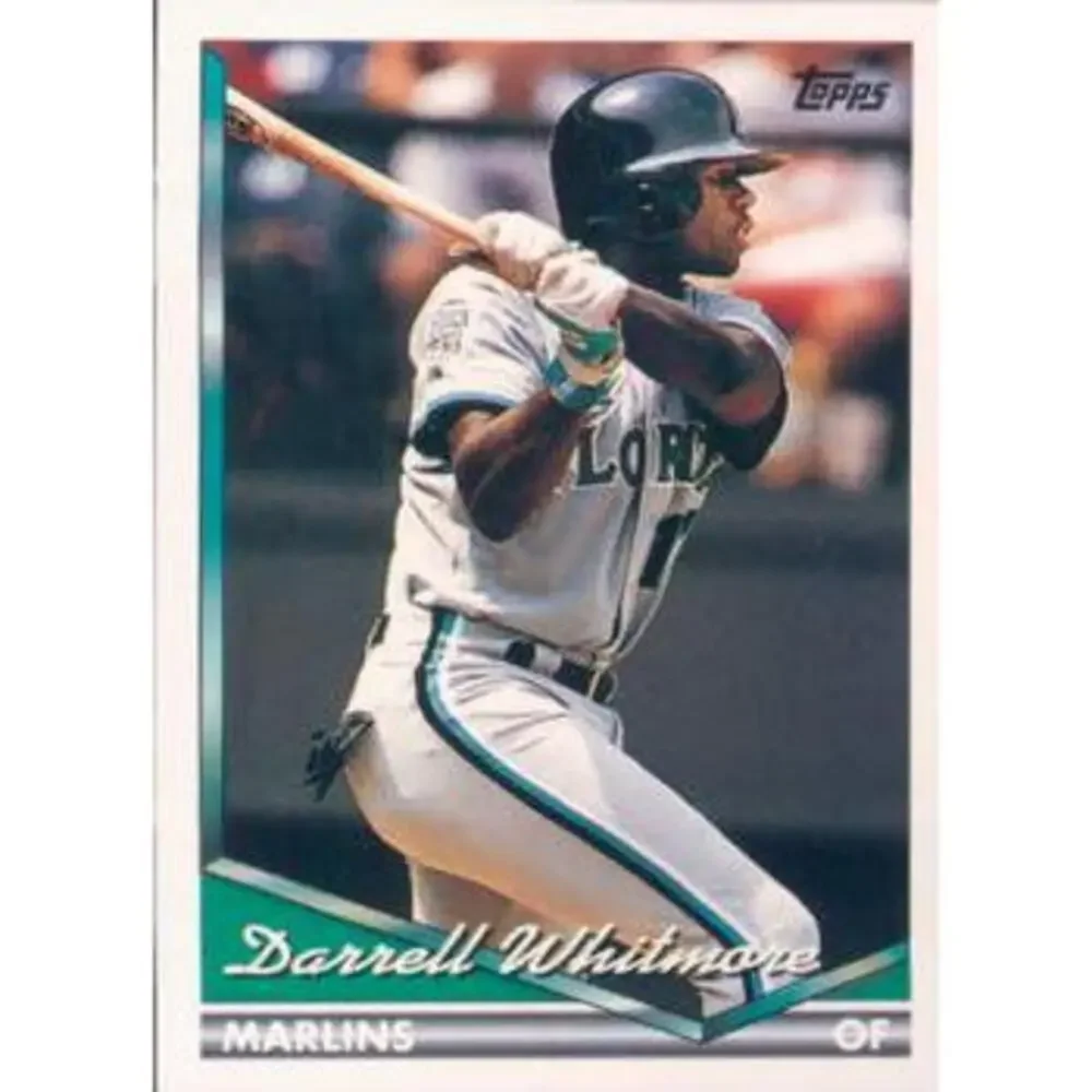 1994 Topps Darrell Whitmore # 161 Florida Marlins